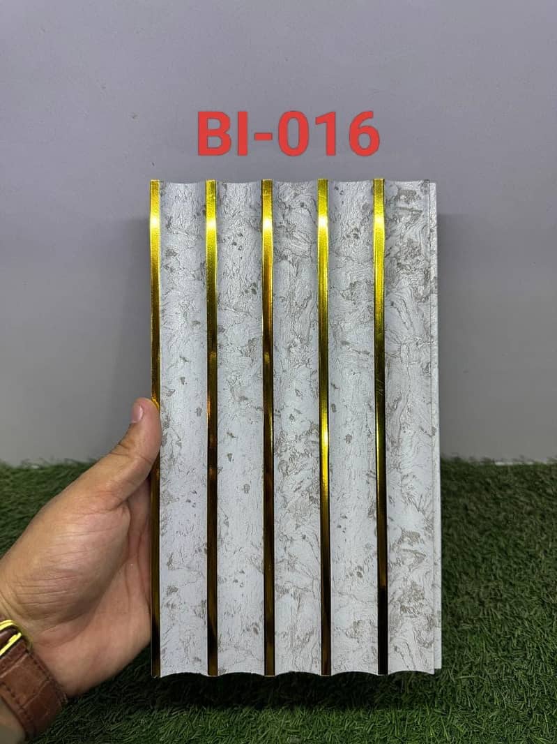 Fluted WPC wallpanel - Wpc wall panels- 3D Fluted wall cladding 19