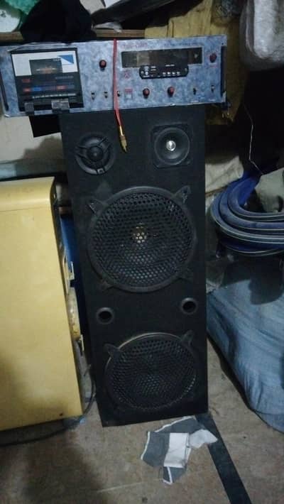 speaker and amplifier