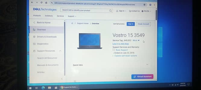 Dell Vestro 3549 i5 5th generation laptop for Sale