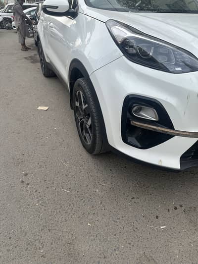 KIA Sportage 2024 FWD white like a new car
