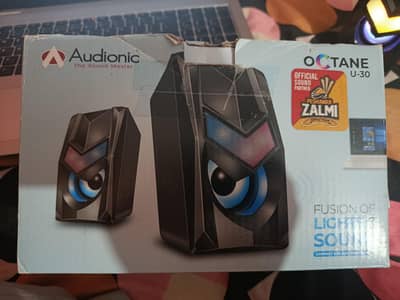 audionic speaker for sale just new condition