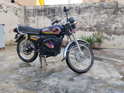 MS Jaguar E-125 Electric Bike – 1 Month Used – Like New