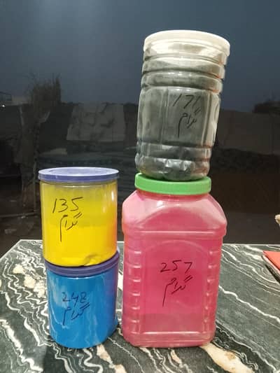 colour toner powder for any richo and bizhub colour photocopier .