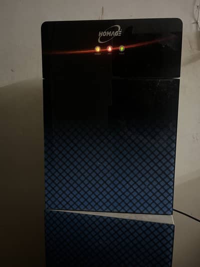 Homage Water Dispenser with mini fridge for sale