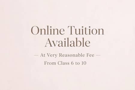 Online Tuition available