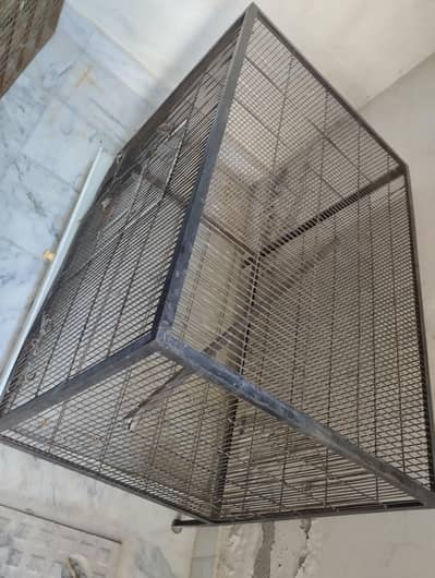 parrot cage 4ft length hight 4/12