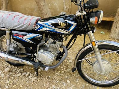 Honda Cg 125  2025. (7 month) nut to nut genuine karak sound