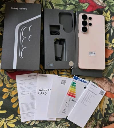 Samsung Mobile S26 Ultra Brand New PTA