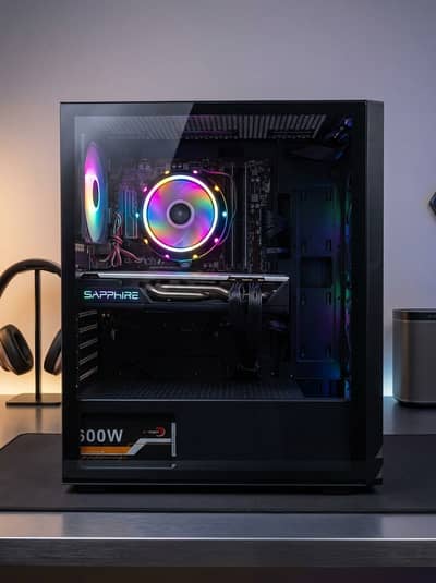 Gaming PC Tower | Ryzen 5 2600 | RX 580 8GB Sapphire Nitro+ | 16GB RAM