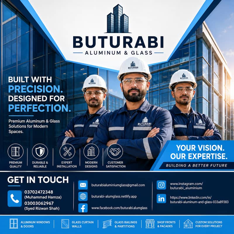 Aluminium Windows & Doors Karachi | Best Aluminium Glass Work ...
