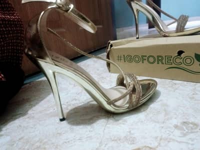 Heels (golden) Stylo heels