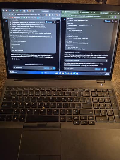 dell latitude 5500 i7 - 8665U , (2gb gpu ddr5) 10/10 like new