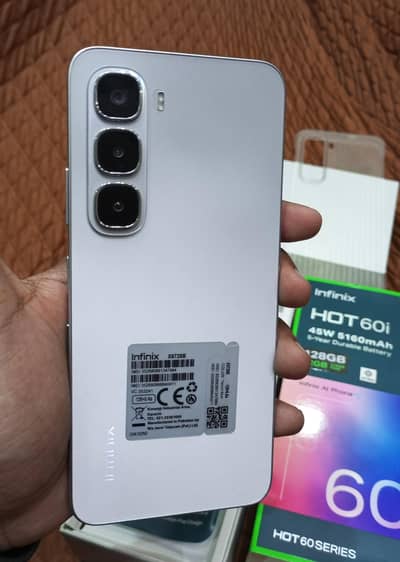 Infinix Hot 60i brand new scratchless condition in warranty