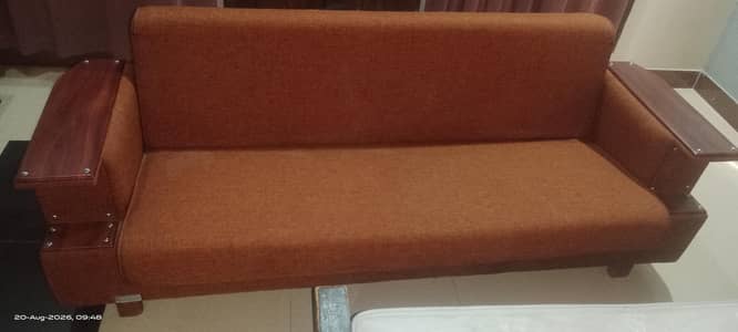 sofa come bed available  new condition with under 3 draw  03162087677