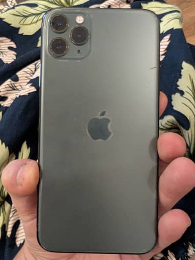 Apple iPhone 11 Pro Max  one hand use