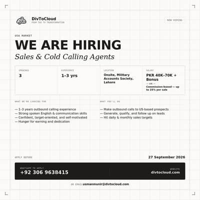 Call Center Sales Agents | USA Campaign