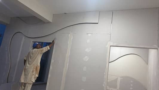 Gypsum board partition/Glass Partition/interior work/drywall Partitio