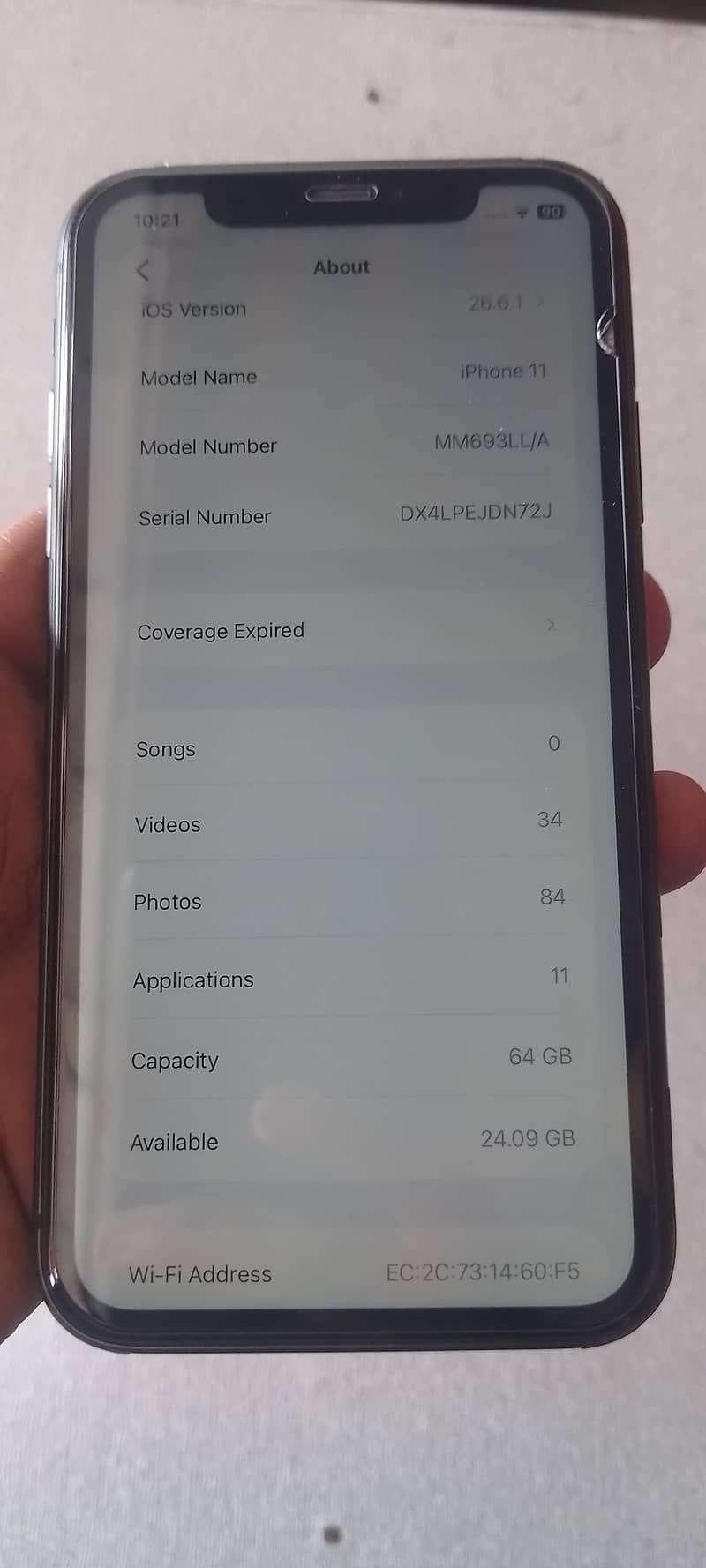 Apple iPhone 11 8