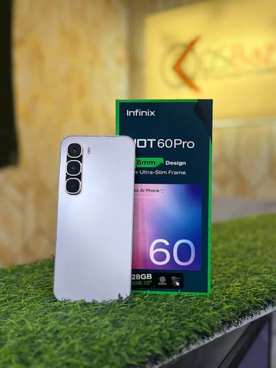 Infinix Hot 60 Pro 8GB Ram 128GB Storage With Box & Charger
