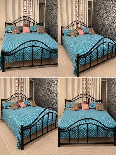 King Size Iron Bed Brand New Condition