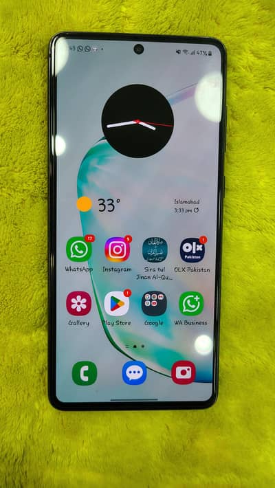 Samsung Note 10 lite
