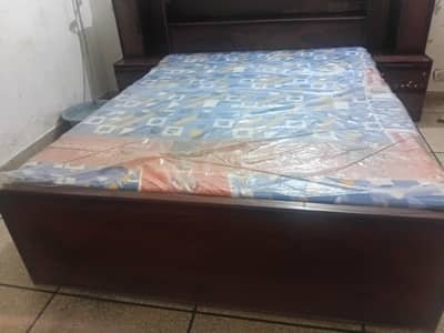 new bed+METTRESS PAYUR WOODEN 20000 MOLTIFOM METTRESS 20000