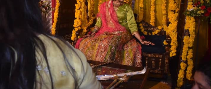 Mehndi dress