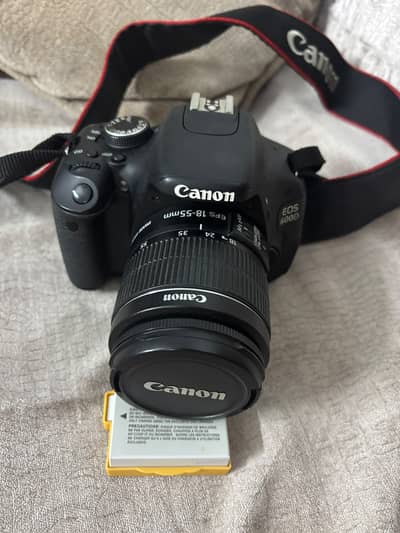 Canon EOS 600D DSLR Camera with 18-55mm Lens – Excellent Condition