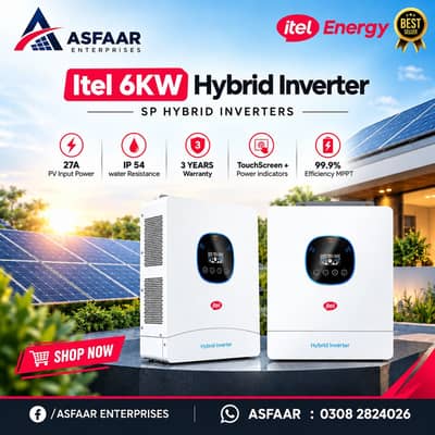 Itel inverter and batteries