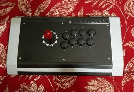 Arcade Fighting Stick Qanba Obsidian with Knee Lever