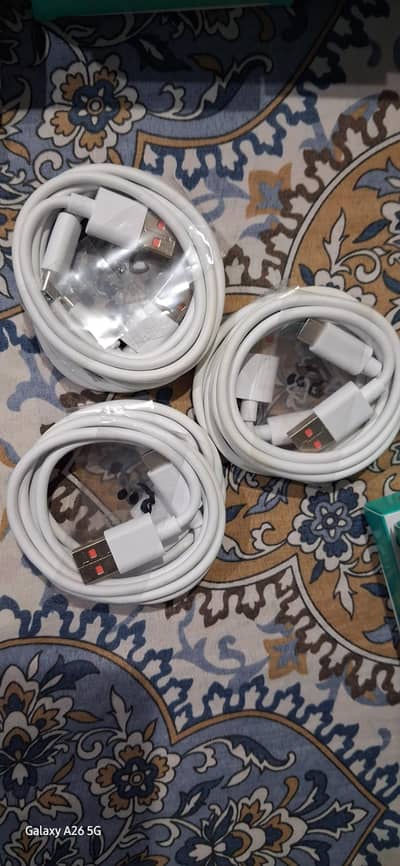 Hands free chargers data cables airbuds
