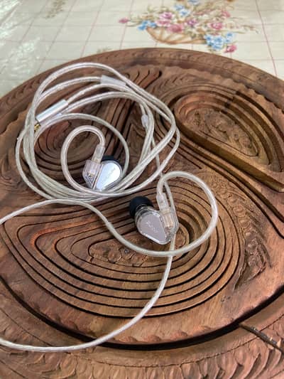 Tanchjim Bunny IEM 3.5mm with Mic used 2 weeks with box & accessories