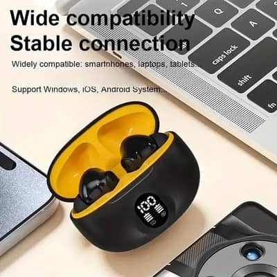Wireless Stereo Earbuds – Bluetooth 5.3 | Super Bass | Touch Control