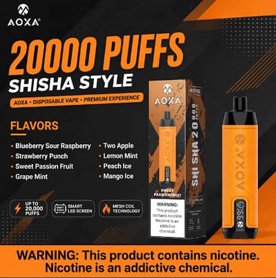 AOXA  Shisha 20000 puffs disposible