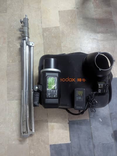 Godox Ad600BM Along with Bag and accessories