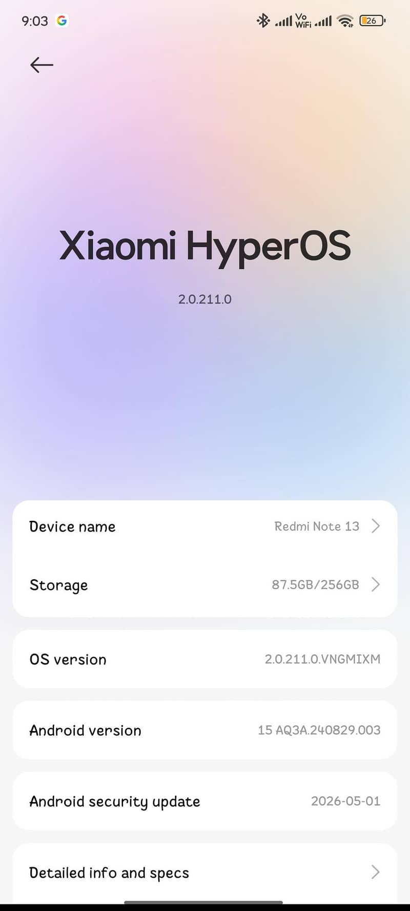 Redmi note 13 1