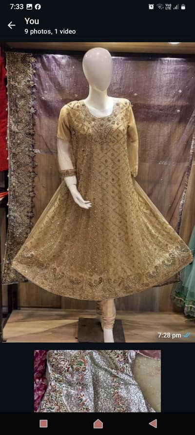 bridal maxi