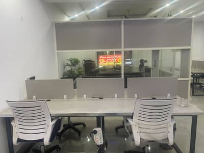 6 Seater Office Workstation Desk