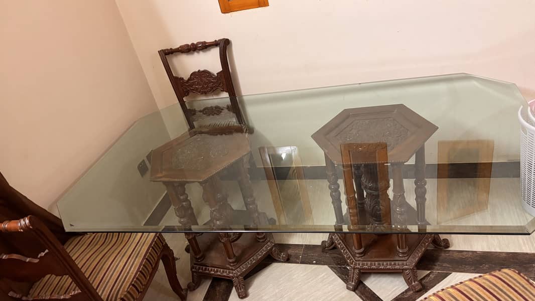 Dining Table 6 Chairs 2