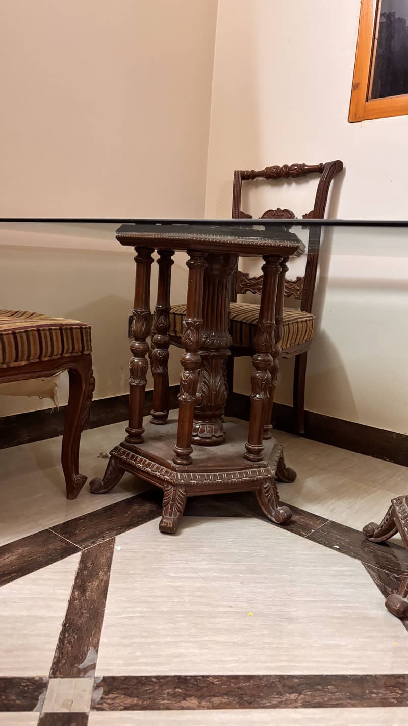 Dining Table 6 Chairs 4