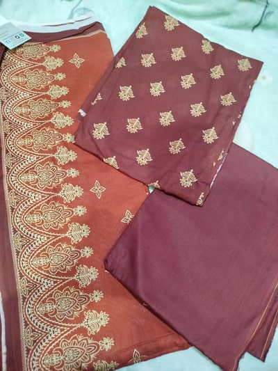 Premium Lawn 3-Piece Unstitched Suit