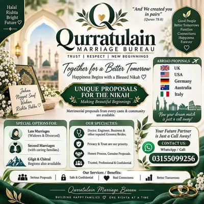 Marriage Bureau Services, Online Rishta Services, Abroad Proposals
