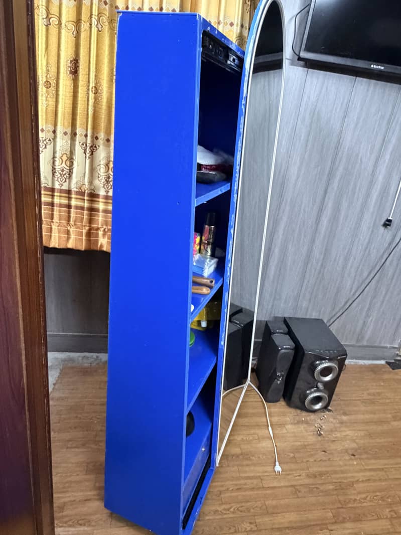 full length mirror with back almirah 3