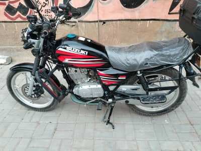 Suzuki GS 150 2025/2026 for sale. . convey alloy rims full tour bike