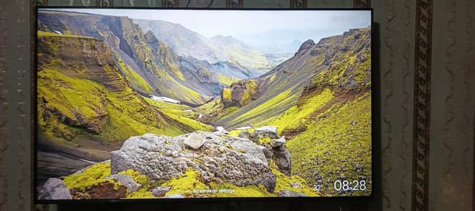 The 55-inch TCL P8K 55-inch QLED TV