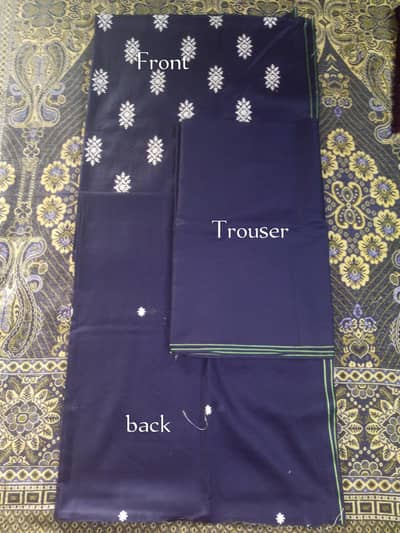 2 pic Cotan Kadhai with Sumpal Trouser