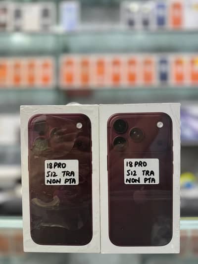 Apple iPhone 18 Pro 512GB Burgendy Dubai Box pack Non Active