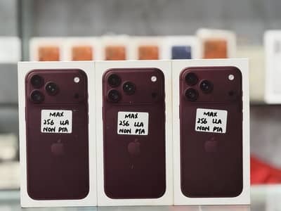 IPHONE 18 PRO MAX 256 GB LLA BURGUNDY BOX PACK NON PTA