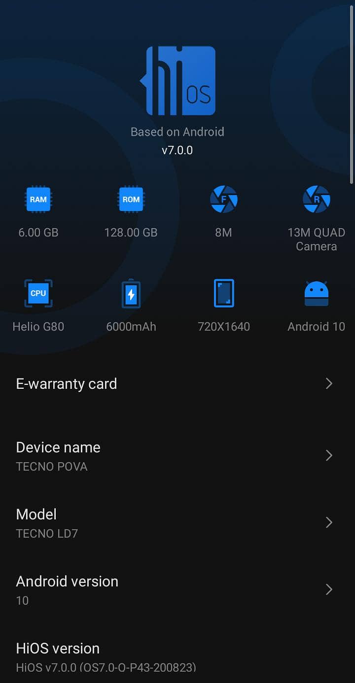 Tecno Pova 5