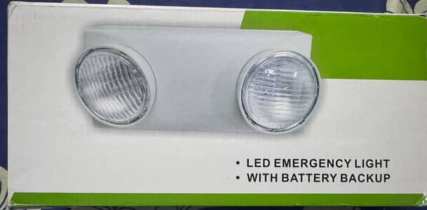LED emergency Light with lithium battery